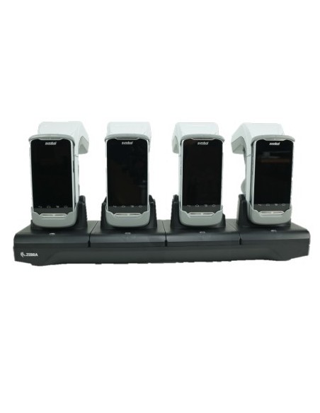Zebra CRD4S-RFD8500-1R organizzatore per stazioni di carica Libera installazione Nero