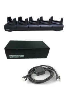 Zebra CRD-EC5X-SE5ET-01 Caricabatterie per dispositivi mobili Computer portatile Nero AC