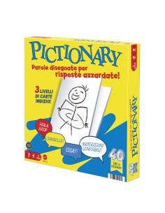 Games Pictionary , Gioco Da Tavolo Per Bambini, Adulti E Serate Giochi in Famiglia Con Lavagnette E Pennarelli Cancellabili