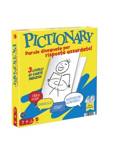 Games Pictionary , Gioco Da Tavolo Per Bambini, Adulti E Serate Giochi in Famiglia Con Lavagnette E Pennarelli Cancellabili 2