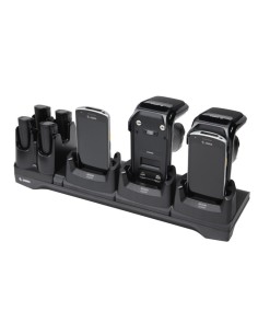 Zebra CRD3S4T-RFD40-EC5X-COM-1R Caricabatterie per dispositivi mobili Computer portatile, Lettore RFID Nero AC Interno