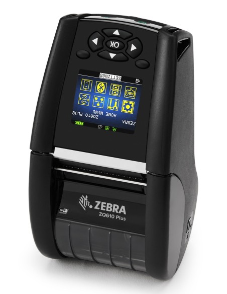 Zebra ZQ610 Plus stampante per etichette (CD) Termica diretta 203 x 203 DPI 115 mm s Con cavo e senza cavo Wi-Fi Bluetooth