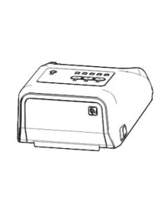 Zebra P1080383-205 Parte di ricambio e accessorio per stampante scanner Cover superiore 1 pz