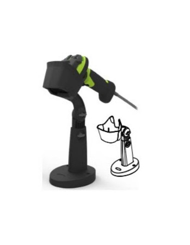 Zebra STND-AS0036-07 supporto per personal communication Supporto passivo Lettore per codice a barre Nero
