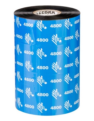 Zebra 4800 Resin nastro termico 450 m Nero