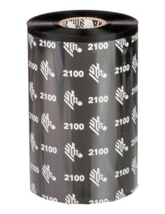 Zebra 2100 High-Performance Wax nastro termico 450 m Nero