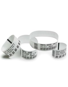 Zebra Z-Band Ultrasoft 25 x 279mm Nero, Bianco