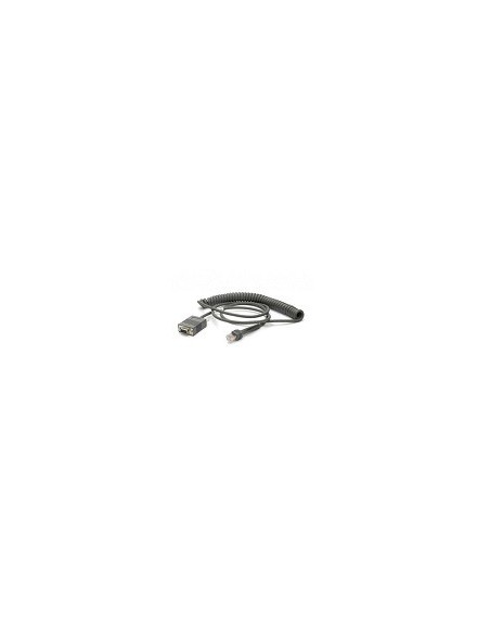 Zebra CBA-RF2-C09ZAR cavo seriale Nero 2,8 m RS232 DB9