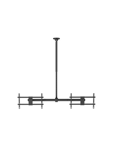 Equip 650376 Supporto TV a parete 152,4 cm (60") Nero