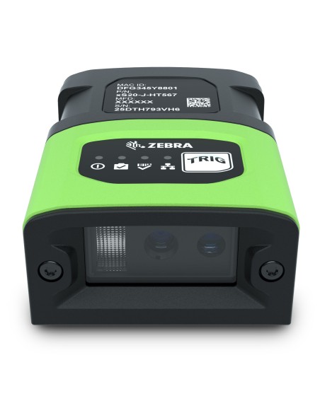 Zebra FS20 Lettore di codici a barre fisso 1D 2D CMOS Nero, Verde