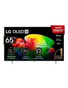 LG OLED AI 65'' Serie B6 OLED65B65LA, 4K, Nero perfetto, Dolby Vision, Processore α8 Gen3, 120Hz, G-Sync, SMART TV 2026