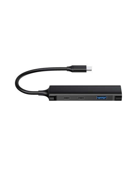 Conceptronic HUBBIES12B hub di interfaccia USB 3.2 Gen 1 (3.1 Gen 1) Type-C 5000 Mbit s Nero