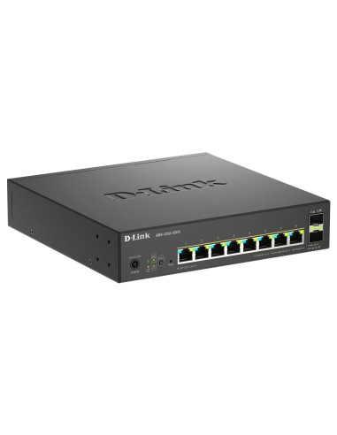 D-Link DMS-1250-10SPL Gestito L2 L3 2.5G Ethernet (100 1000 2500) Supporto Power over Ethernet (PoE) Nero