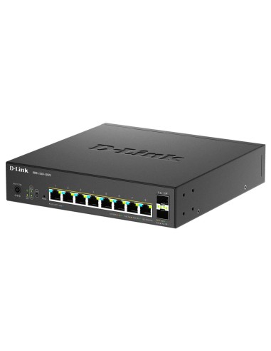 D-Link DMS-1250-10SPL Gestito L2 L3 2.5G Ethernet (100 1000 2500) Supporto Power over Ethernet (PoE) Nero