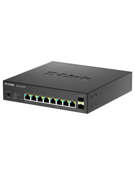 D-Link DMS-1250-10SPL Gestito L2 L3 2.5G Ethernet (100 1000 2500) Supporto Power over Ethernet (PoE) Nero