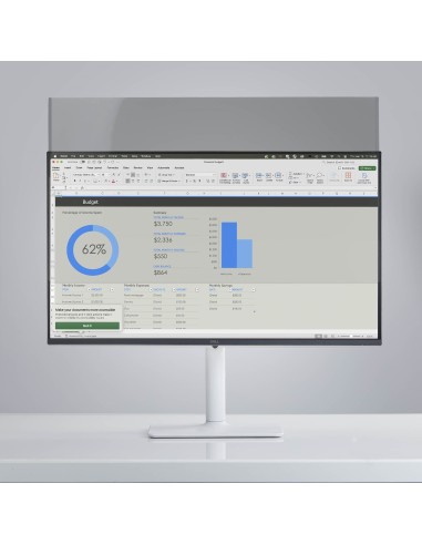StarTech.com Filtro Privacy Magnetico per Monitor 24" 16 9 Widescreen, Rimovibile, Anti-Riflesso Lucido, Riduzione Luce Blu, TAA