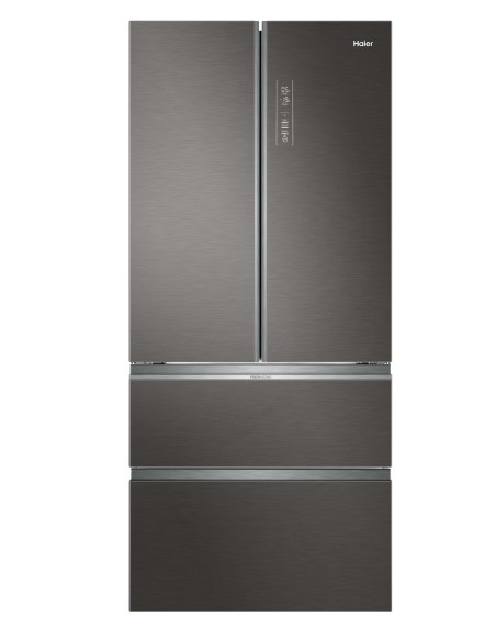 Haier HB18FGSAAA Libera installazione 539 L Argento, Titanio
