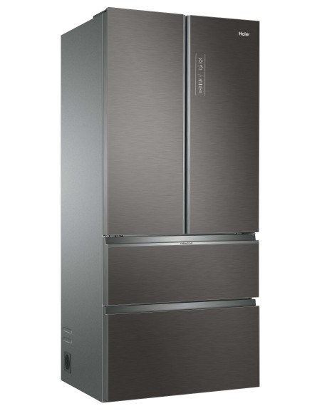 Haier HB18FGSAAA Libera installazione 539 L Argento, Titanio