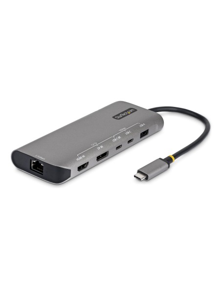StarTech.com Adattatore Multiporta USB4 7-in-1, Dual 4K senza driver per macOS e Windows, ricarica PD 140W, Hub 3 porte 10Gbps,