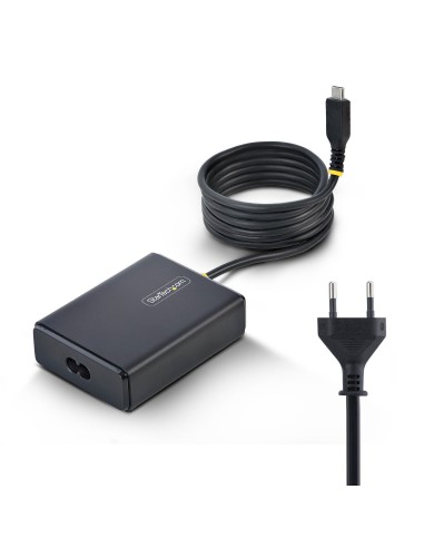 StarTech.com Caricatore USB-C da 100W per Laptop con Cavo USB-C Integrato da 1,5 m, Alimentatore per Dell, XPS, HP ProBook,