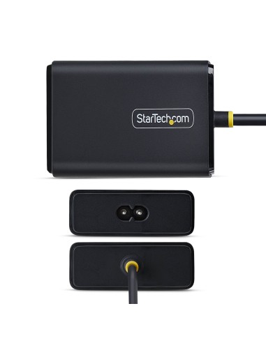 StarTech.com Caricatore USB-C da 100W per Laptop con Cavo USB-C Integrato da 1,5 m, Alimentatore per Dell, XPS, HP ProBook,