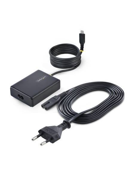 StarTech.com Caricatore USB-C da 100W per Laptop con Cavo USB-C Integrato da 1,5 m, Alimentatore per Dell, XPS, HP ProBook,