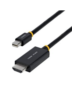 StarTech.com Cavo Adattatore da Mini DisplayPort a HDMI da 1 m, 4K 60Hz, Convertitore Video Attivo mDP a HDMI 2.0 per Desktop 2