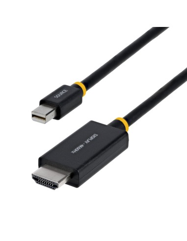 StarTech.com Cavo Adattatore da Mini DisplayPort a HDMI da 1 m, 4K 60Hz, Convertitore Video Attivo mDP a HDMI 2.0 per Desktop
