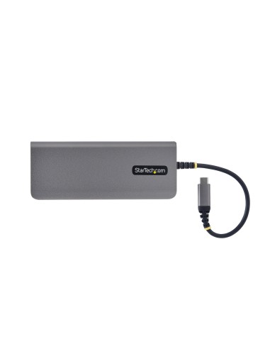 StarTech.com Adattatore USB-C a HDMI Multiporta, ricarica PD 140W, 4K 60Hz, Hub USB 10Gbps a 3 porte, slot SD, 2.5GbE, Mini