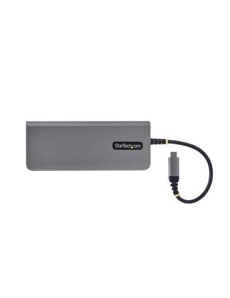 StarTech.com Adattatore USB-C a HDMI Multiporta, ricarica PD 140W, 4K 60Hz, Hub USB 10Gbps a 3 porte, slot SD, 2.5GbE, Mini