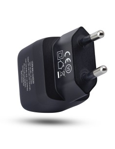 StarTech.com Caricatore USB-C da Parete 30W Nero, Alimentatore Portatile USB con Tecnologia GaN a Ricarica Rapida, Power 2