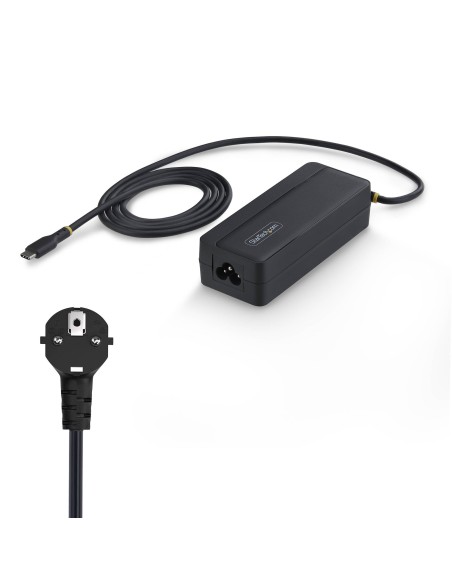 StarTech.com Caricatore USB-C 140W con cavo USB-C integrato da 1,2m, Alimentatore GaN per MacBook M3 M4 M5 Pro Max, Dell