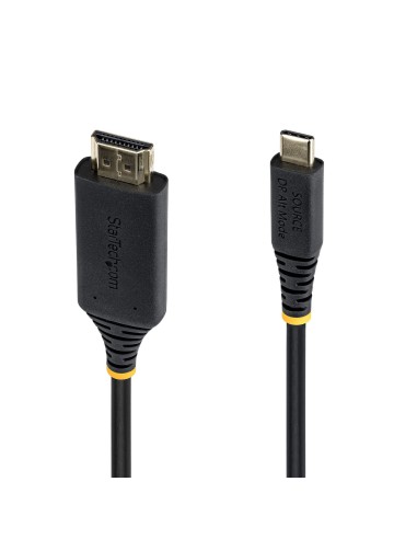 StarTech.com Cavo Adattatore USB-C a HDMI 2m, Connettore HDMI a Presa Rinforzata 4K60Hz, Compatibile Thunderbolt, HDR,