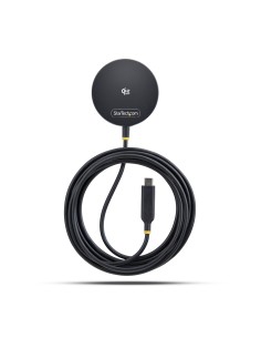 StarTech.com Caricatore Wireless Magnetico Qi2.2 Certificato 25W, Compatibile MagSafe per iPhone 17 16 Pro Pro Max, Cavo USB-C