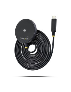 StarTech.com Caricatore Wireless Magnetico Qi2.2 Certificato 25W, Compatibile MagSafe per iPhone 17 16 Pro Pro Max, Cavo USB-C 2