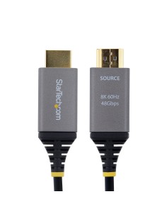 StarTech.com Cavo HDMI 2.1 Ibrido Attivo Ottico (AOC) 15m CMP Plenum, 8K 60Hz, 48Gbps, eARC, Certificato Ultra High Speed HDMI