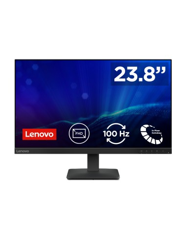 Lenovo L24-4e - Monitor 23.8" IPS Flat FHD 1920x1080 0 100Hz 4ms - 1xHDMI 1.4 + 1xVGA - Stand Tilt Cavo HDMI incluso