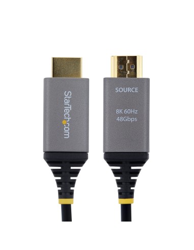 StarTech.com Cavo HDMI 2.1 Ibrido Attivo Ottico (AOC) 30m CMP Plenum, 8K 60Hz, 48Gbps, eARC, Certificato Ultra High Speed HDMI