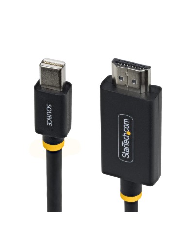StarTech.com Cavo Adattatore Mini DisplayPort a HDMI da 2 m, 4K 60Hz, Convertitore Video Attivo mDP a HDMI 2.0, HBR3   HDCP 2.3