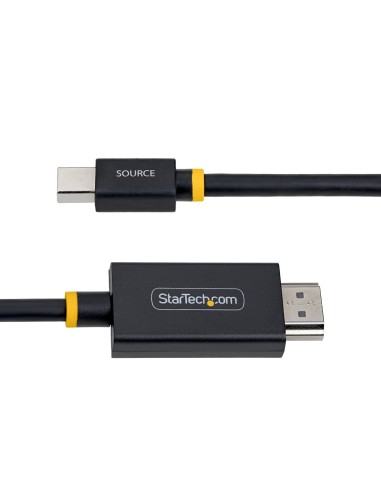 StarTech.com Cavo Adattatore Mini DisplayPort a HDMI da 2 m, 4K 60Hz, Convertitore Video Attivo mDP a HDMI 2.0, HBR3   HDCP 2.3