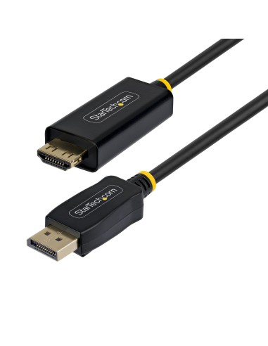 StarTech.com Cavo Adattatore DisplayPort a HDMI da 1 m con Connettori a Presa Rinforzata, 4K 60Hz, HDR, Convertitore Video DP a