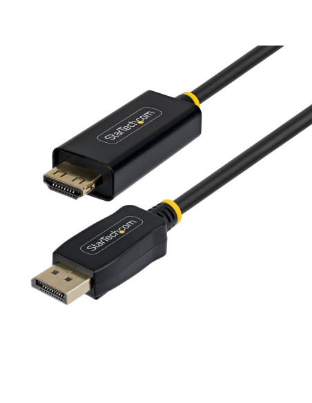 StarTech.com Cavo Adattatore DisplayPort a HDMI da 1 m con Connettori a Presa Rinforzata, 4K 60Hz, HDR, Convertitore Video DP a
