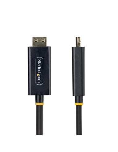 StarTech.com Cavo Adattatore DisplayPort a HDMI da 1 m con Connettori a Presa Rinforzata, 4K 60Hz, HDR, Convertitore Video DP a