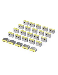 StarTech.com Inserti di Ricambio Blocco Porta USB-A per USB-A-PORT-BLOCKER con Chiusura a Scatto, Copriporta USB-A