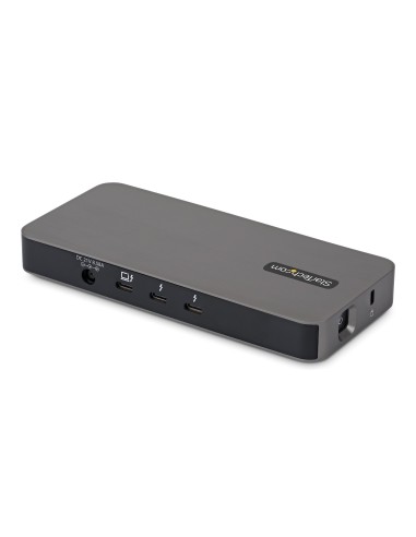 StarTech.com Hub Thunderbolt 5 a 4 Porte con KVM Thunderbolt Share, 80 120Gbps, Multi-Monitor 8K, PD 140W, USB-A 10Gbps,