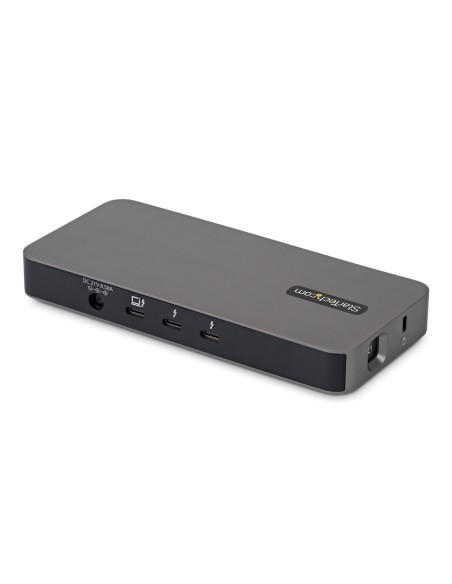 StarTech.com Hub Thunderbolt 5 a 4 Porte con KVM Thunderbolt Share, 80 120Gbps, Multi-Monitor 8K, PD 140W, USB-A 10Gbps,