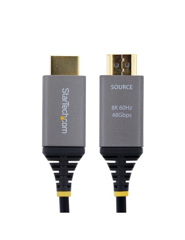 StarTech.com Cavo HDMI 2.1 Ibrido Attivo Ottico (AOC) 10m CMP Plenum, 8K 60Hz, 48Gbps, eARC, Certificato Ultra High Speed HDMI