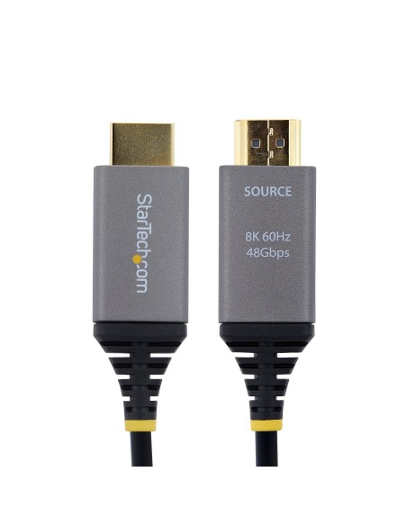 StarTech.com Cavo HDMI 2.1 Ibrido Attivo Ottico (AOC) 10m CMP Plenum, 8K 60Hz, 48Gbps, eARC, Certificato Ultra High Speed HDMI