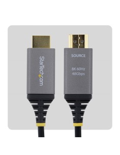StarTech.com Cavo HDMI 2.1 Ibrido Attivo Ottico (AOC) 10m CMP Plenum, 8K 60Hz, 48Gbps, eARC, Certificato Ultra High Speed HDMI 2