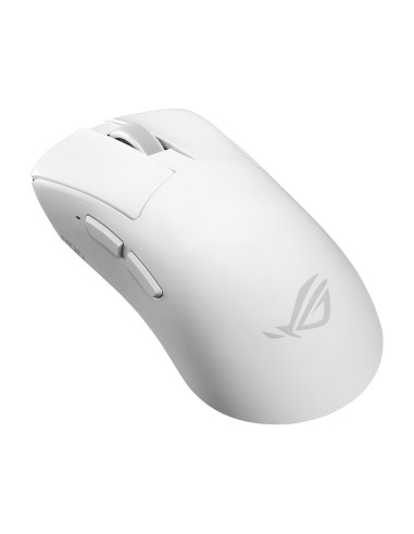 ASUS ROG Gladius IV Ace WHT mouse Gaming Mano destra RF Wireless + Bluetooth + USB Type-A Ottico 65000 DPI